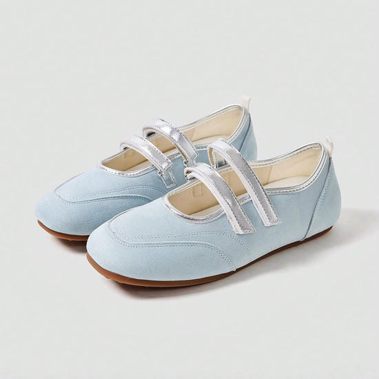 Maskert Ballet Style Hook & Loop Shoes - MASKERT - Mystic Blue / 36