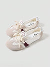 Maskert Ballet Style Lace-up Slip-On Shoes - MASKERT - 