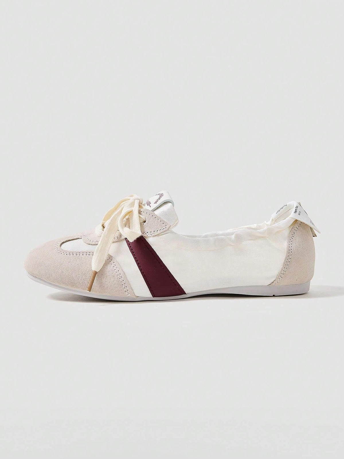 Maskert Ballet Style Lace-up Slip-On Shoes - MASKERT - 