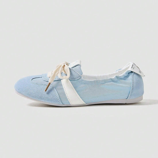 Maskert Ballet Style Lace-up Slip-On Shoes - MASKERT - 