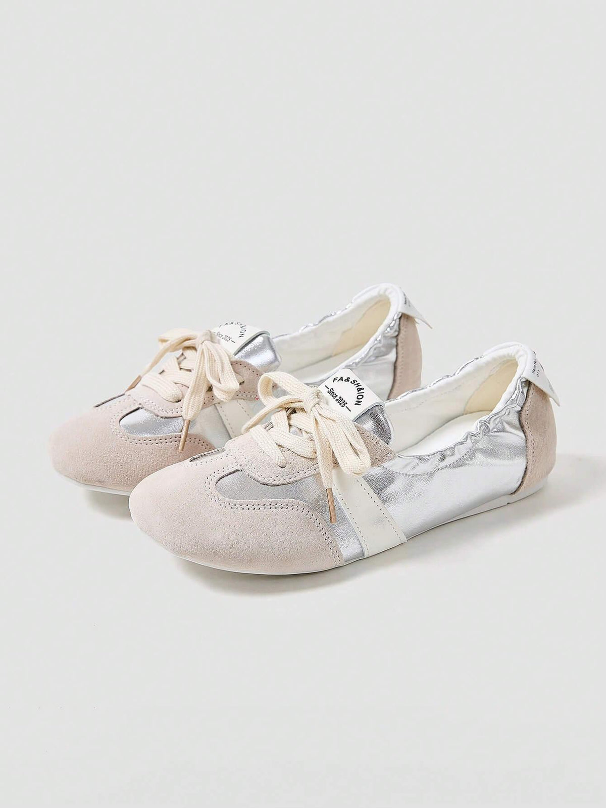 Maskert Ballet Style Lace-up Slip-On Shoes - MASKERT - Citrus Yellow / 36