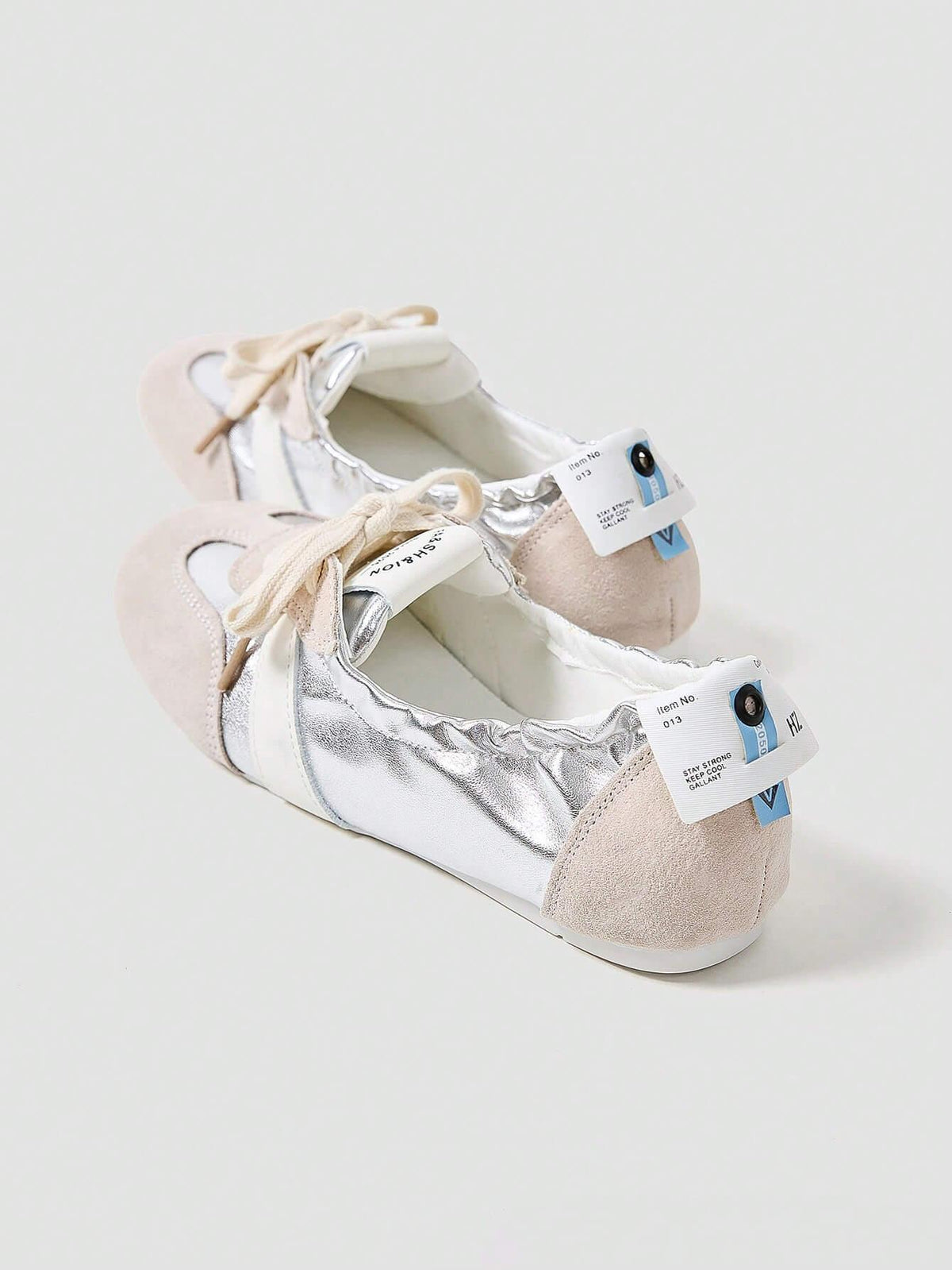 Maskert Ballet Style Lace-up Slip-On Shoes - MASKERT - Citrus Yellow / 36