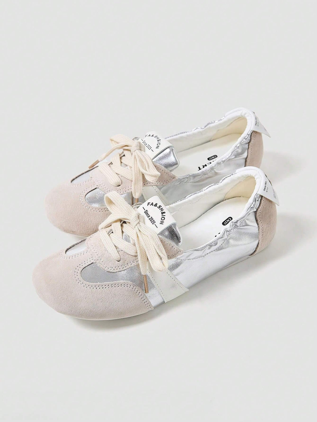 Maskert Ballet Style Lace-up Slip-On Shoes - MASKERT - 