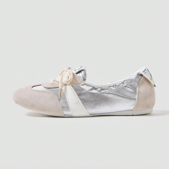 Maskert Ballet Style Lace-up Slip-On Shoes - MASKERT - 