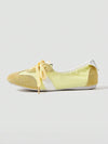 Maskert Ballet Style Lace-up Slip-On Shoes - MASKERT - Citrus Yellow / 36